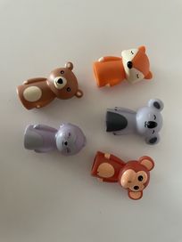 Zabawki dla dzieci kukiełki figurki zwierząt do zabawy w teatrzyk