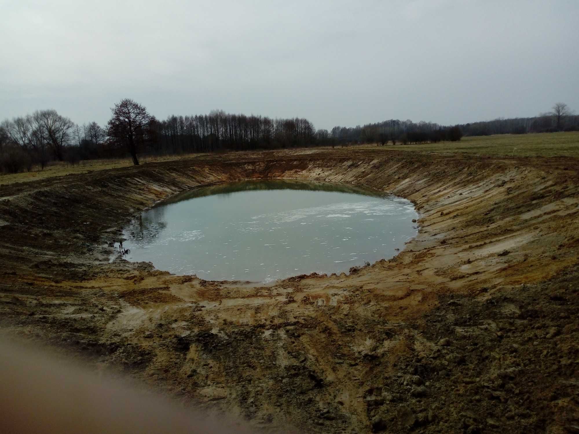 Kopanie Stawów Staw wykopanie