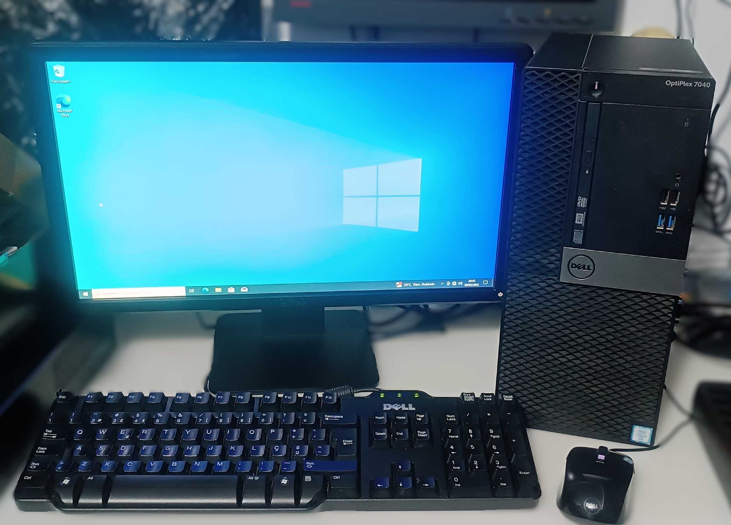 Computador DELL Gaming/Working i5 VPro Rx460, SSD, 12GB RAM, Ecrã Dell