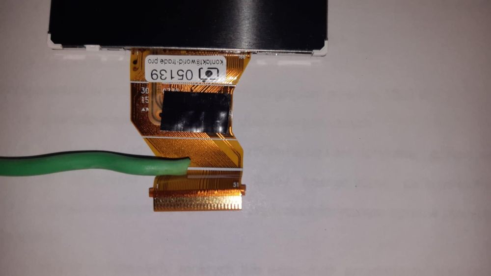Wyświetlacz lcd do aparatu sony WX-350