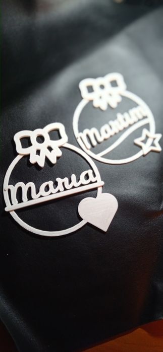 Enfeites de Natal - Bolas personalizadas