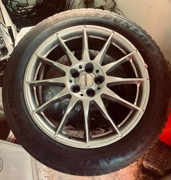 Jantes + pneus 235/55 R19  dois jogos completos em perfeito estado