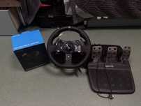 Logitech G920 + Shifter — zestaw w bardzo dobrym stanie
