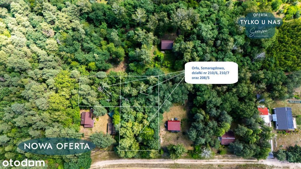 Leśna enklawa pod zabudowę