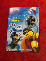 Książeczka Lego City - Misje Duke'a + figurka