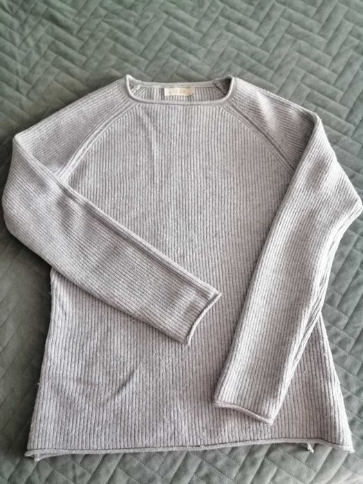 Sweterek damski M/L jasnoszary