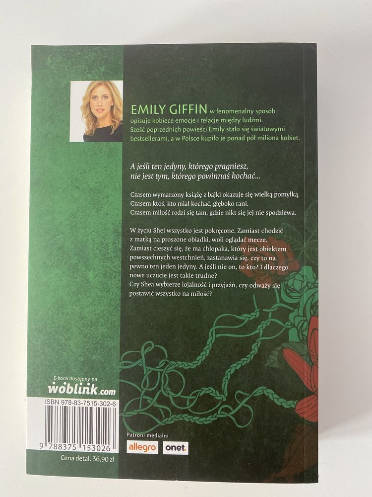 Książka „Ten jedyny” Emily Giffin