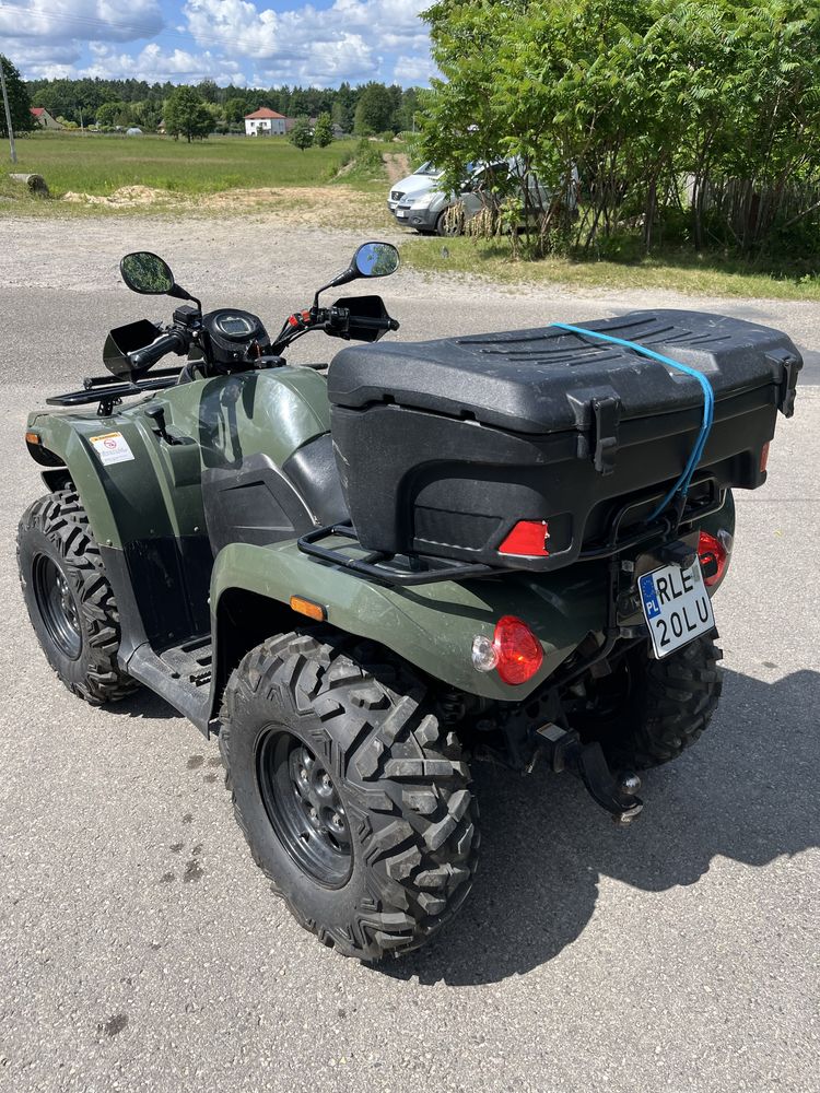 Quad Arctic Cat 400 4x4 2015r zarejestrowany w PL, dodatki!