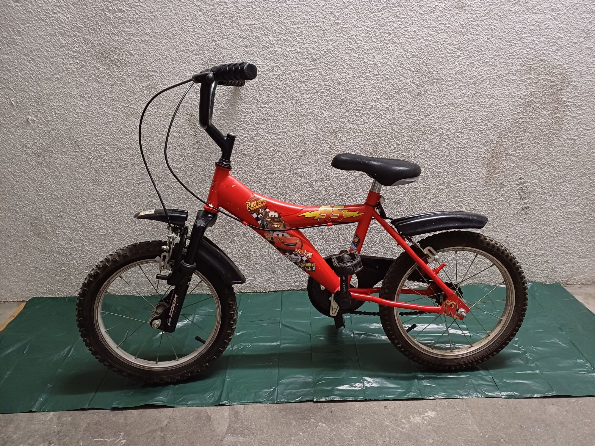 Bicicleta criança Faísca McQueen