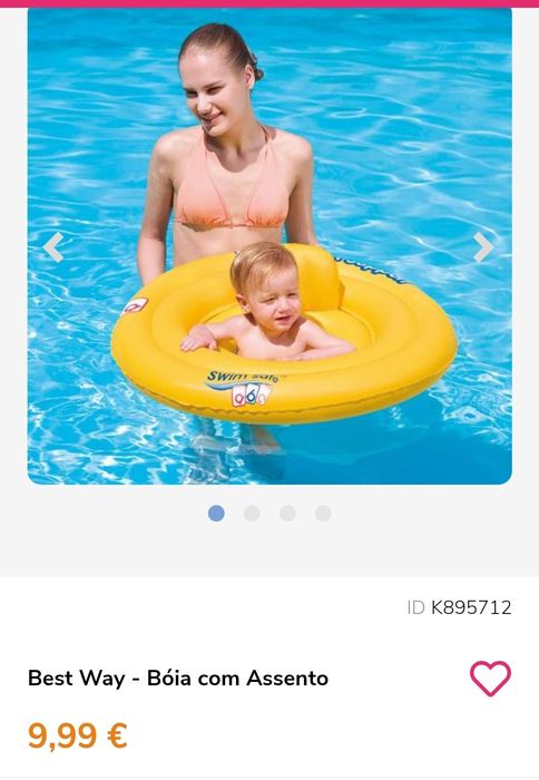 Boia Insuflável BestWay Swim Safe - Baby Swim Support