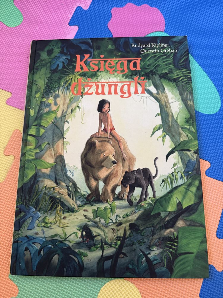 Księga dżungli, twarda okladka