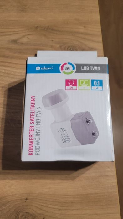 Konwerter satelitarny - podwójny - TWIN - DPM GKF-2172