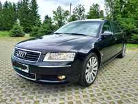 Audi a8 d3 4.2 LPG Stan BDB Piękna Czarna Wyposażona  Mega Stan