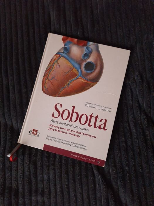 Atlas anatomii SOBOTTA (klatka piersiowa, miednica, jama brzuszna)