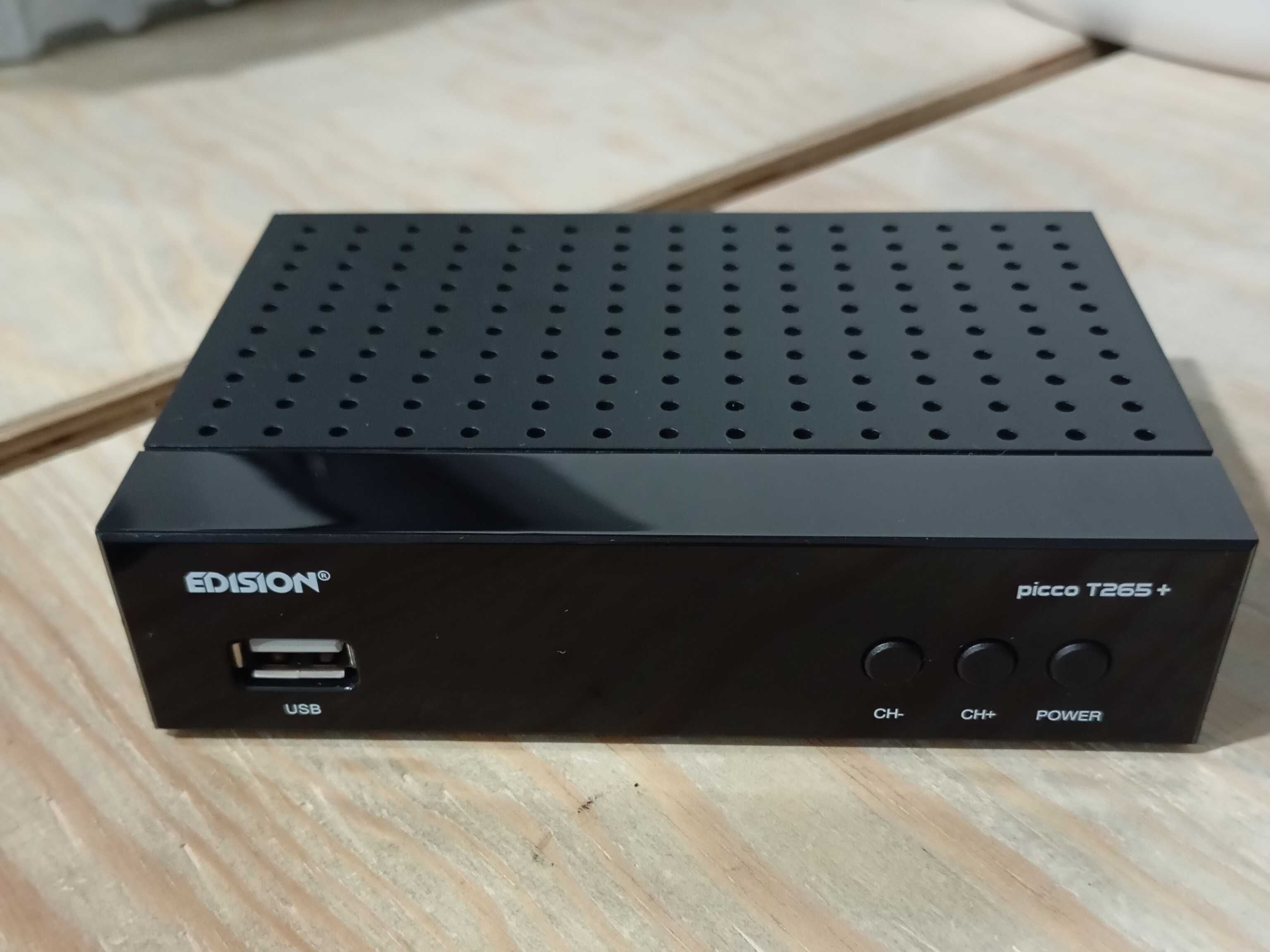 (COMO NOVO) TDT Edision PICCO T265+ - FullHD H.265 - Scart + HDMI