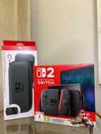 Nintendo switch 2 + gra + etui