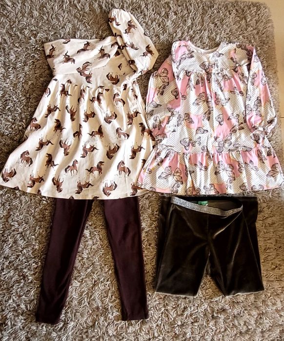 Mega paka ubranek dziewczynka 116 , 122