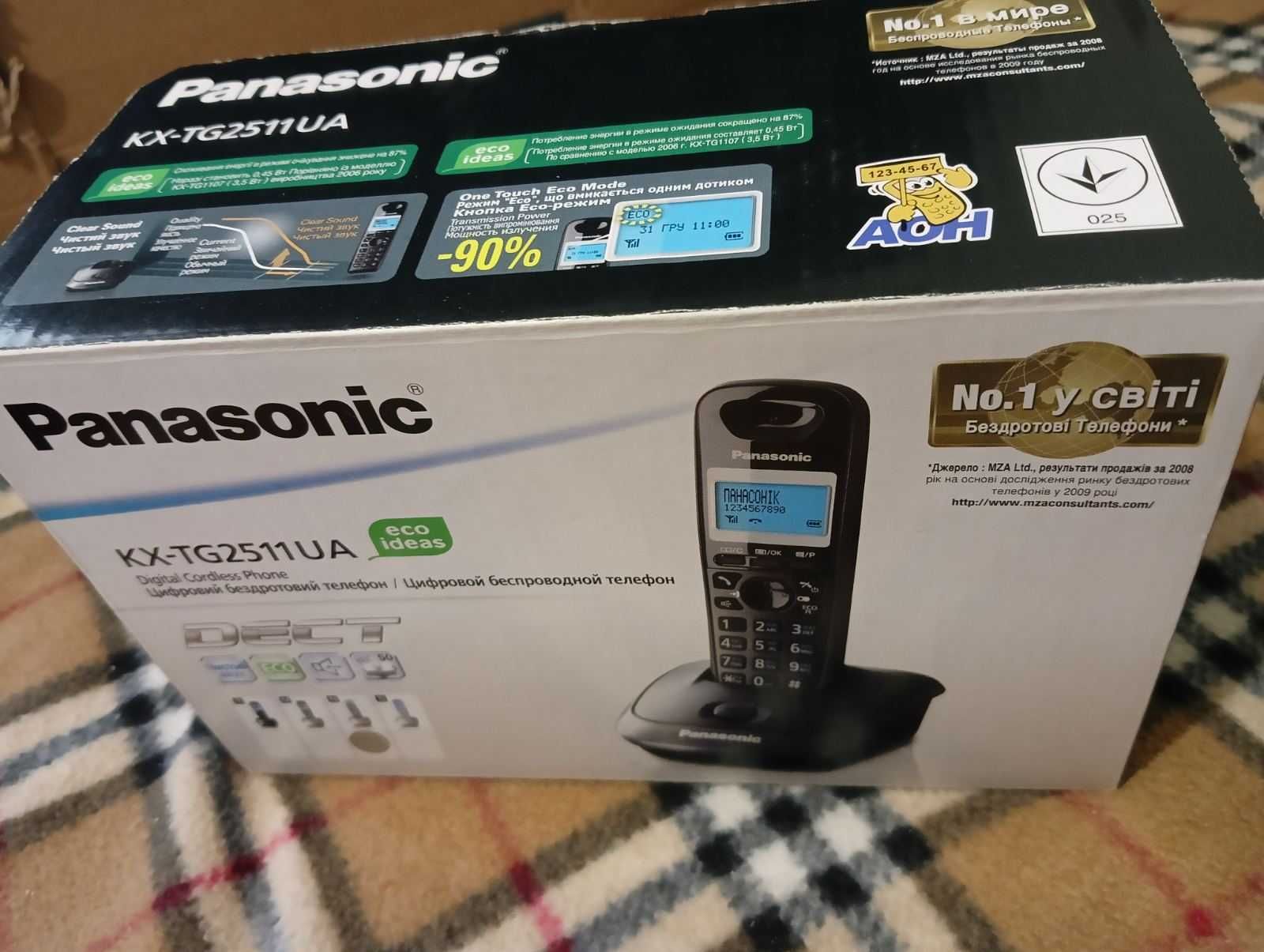 Радиотелефон Panasonic KX-TG2511UA
