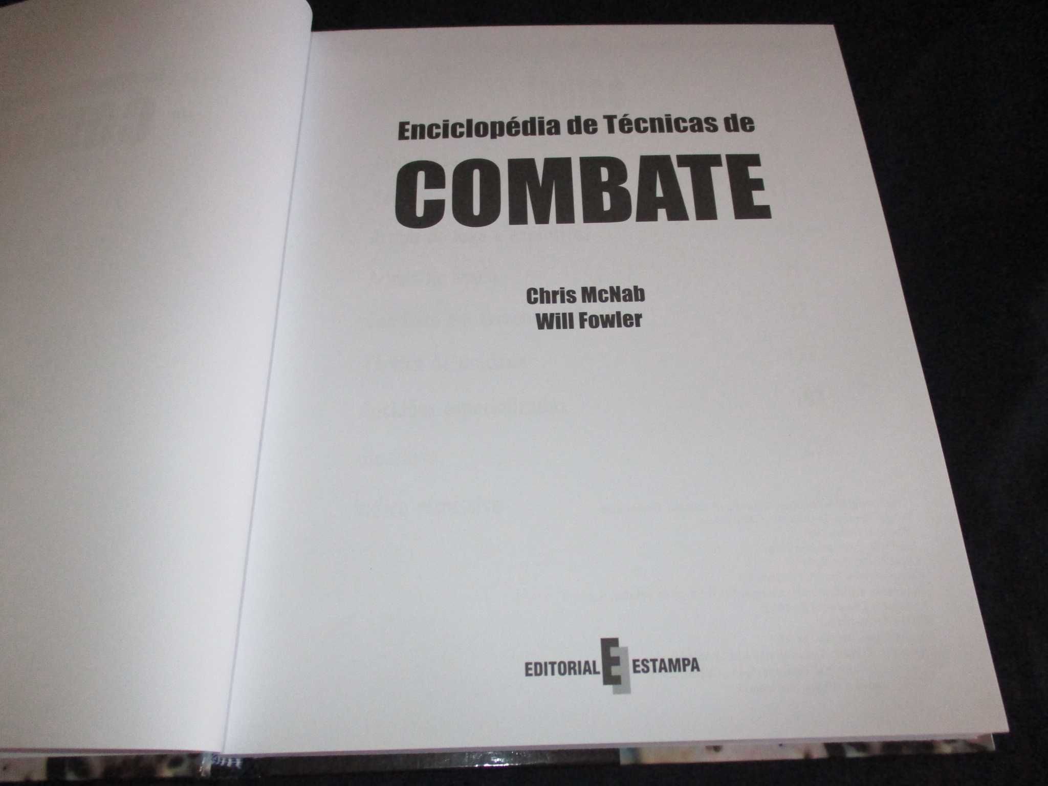 Livro Enciclopédia de Técnicas de Combate Chris McNab Will Fowler