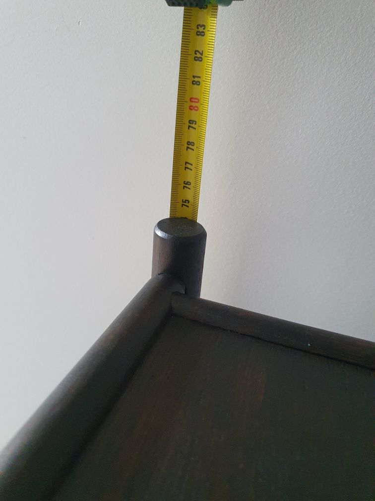 Stojak na papier toaletowy drewniano rattanowy