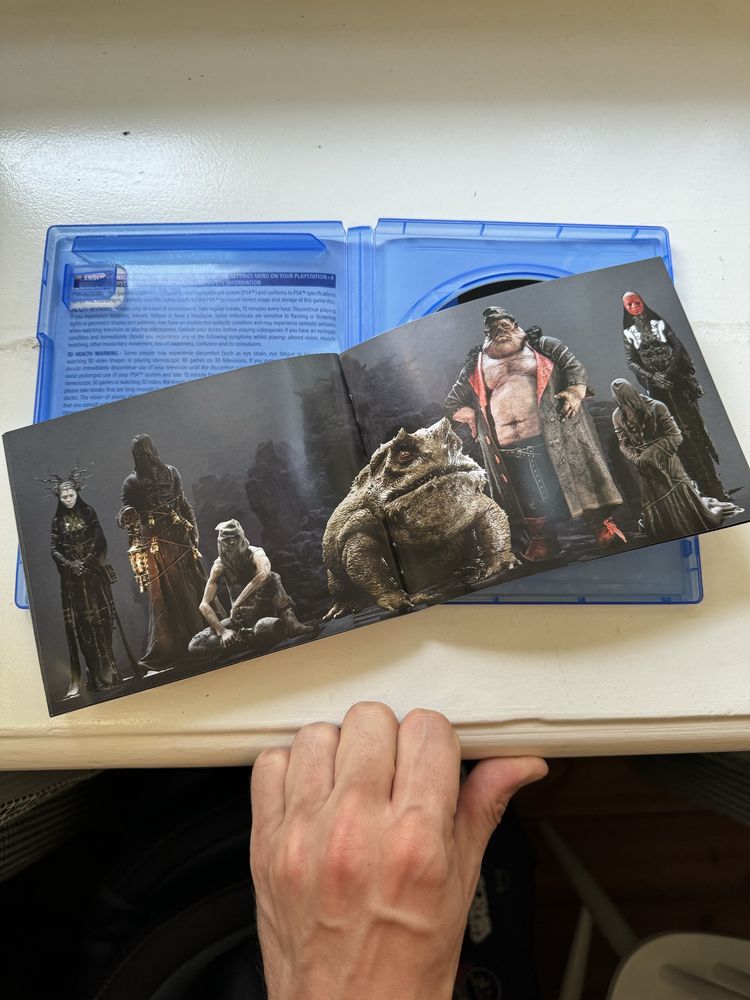 Mortal shell PS4 artbook