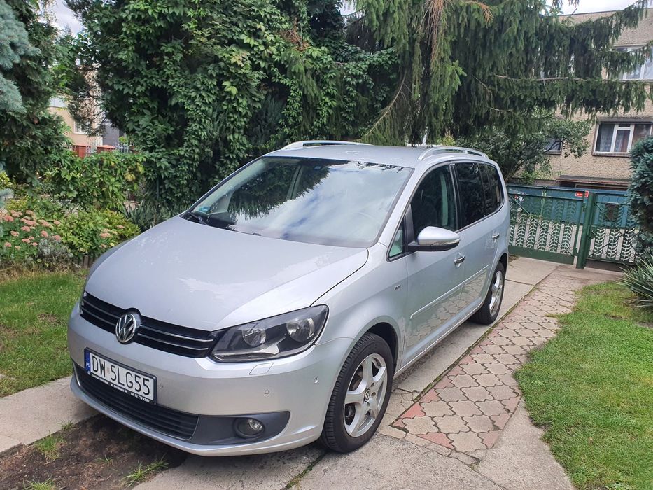 Volkswagen Touran VW TOURAN 2011r. 1.6 TDI DSG 7 biegów 7 miejsc