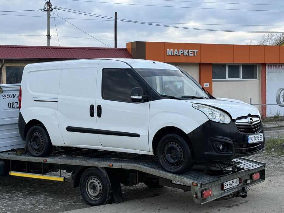 Розбираю Opel Combo Fiat Doblo 1.4газ/бенз 2013року