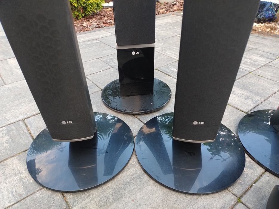 Kino domowe głośniki zestaw bez okablowania