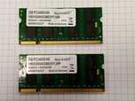 Pamięć Ram 2* 2Gb Pc2-6400s-666 swissbit