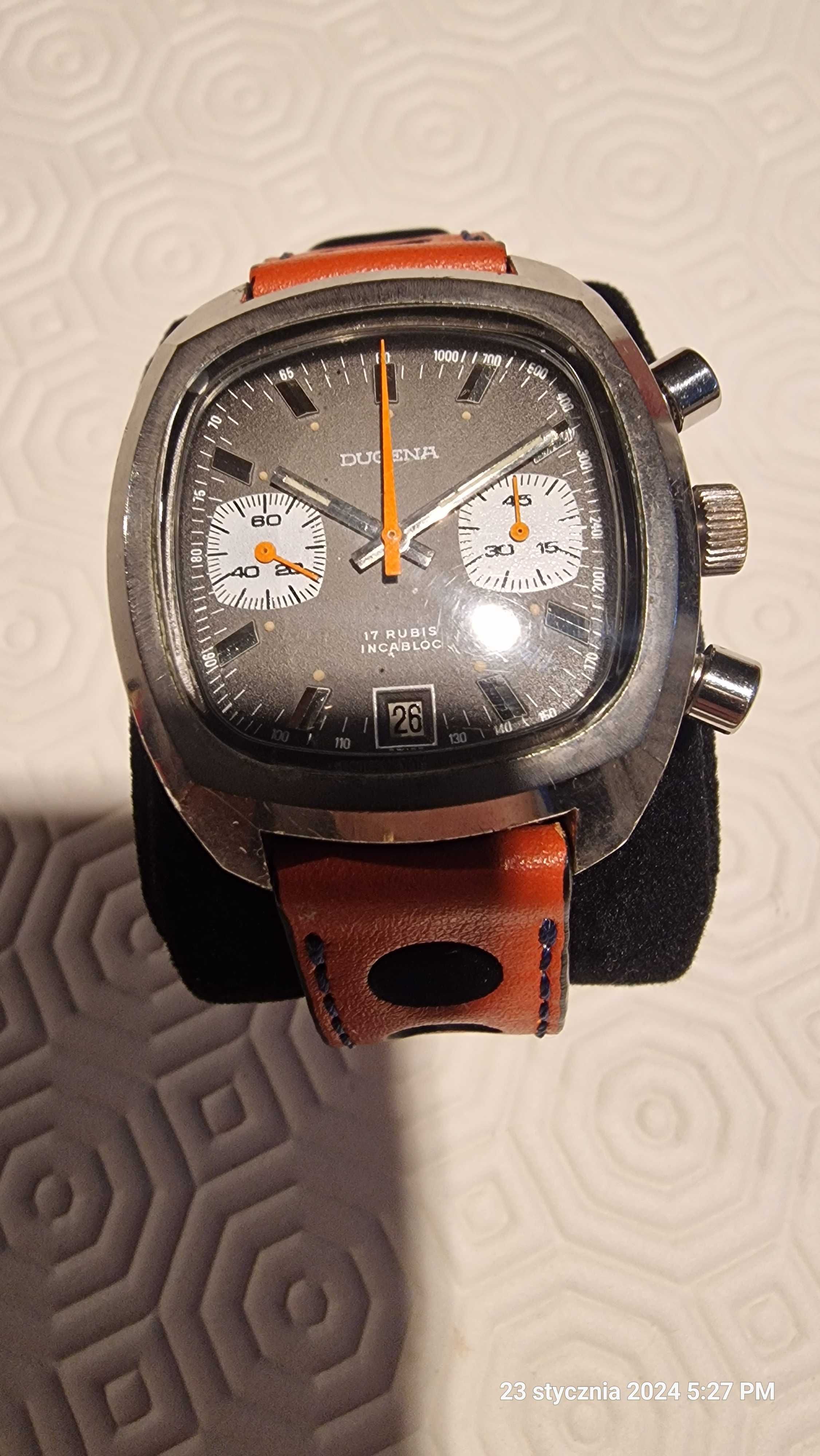 Dugena 741-1 chronograf valjoux 7734
