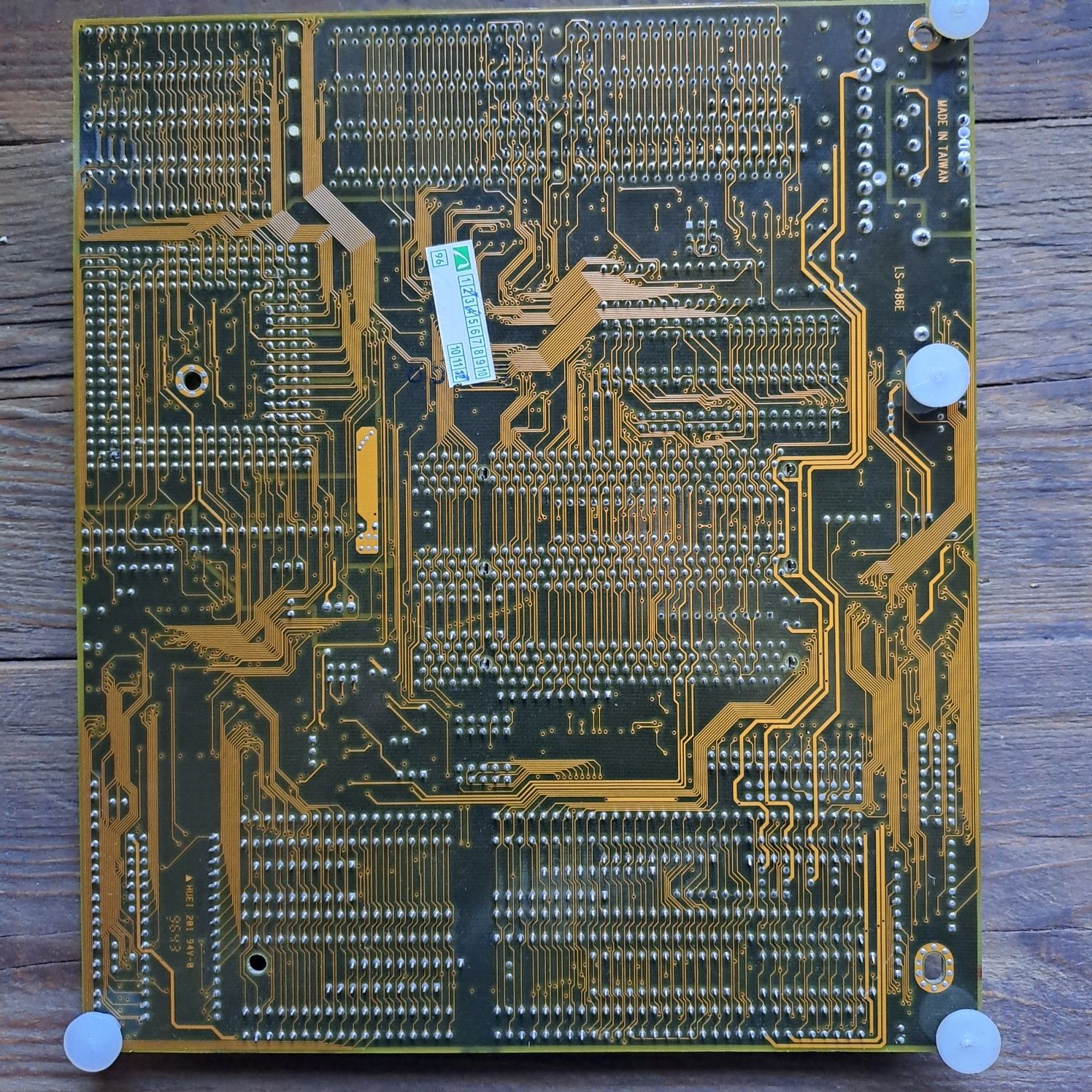 Retro Płyta główna Lucky Star z procesorem 486DX4 100Mhz i ram
