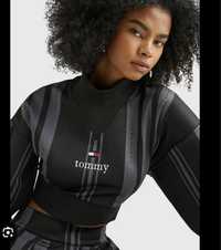 Tommy Hilfiger bluza damska L 40 cropped krótka crop top bluzka