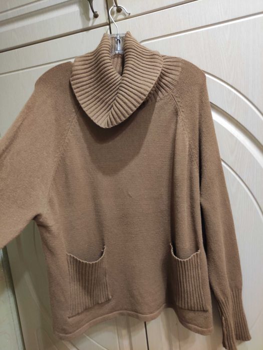 Світер-гольф светр оверсайз з високою горловиною, р.52-54/EU44