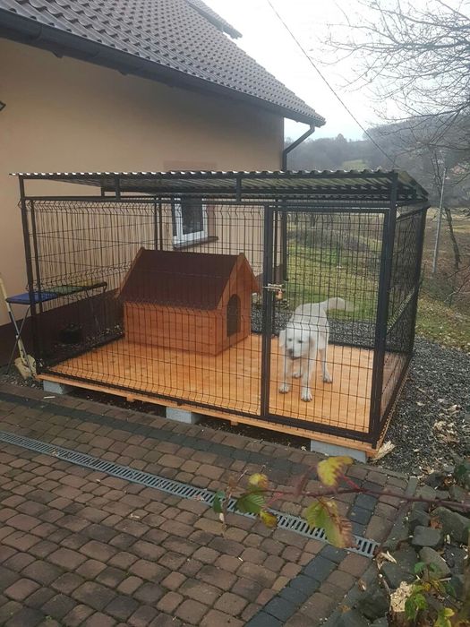 Kojec dla psa 3x2m, super boks zagroda dla psa. Panel 3D