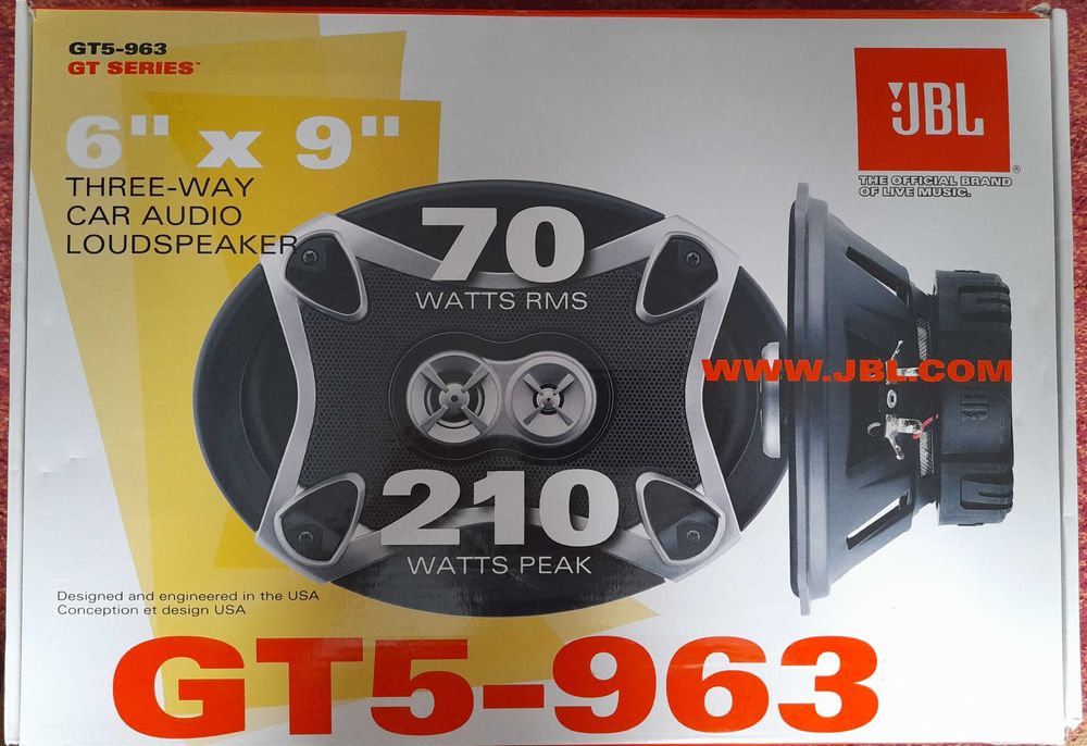 Автомобільна акустика \ колонки  JBL GT5-963