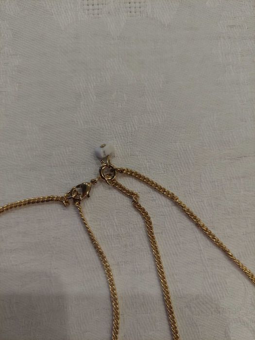 Naszyjnik złoty kolor