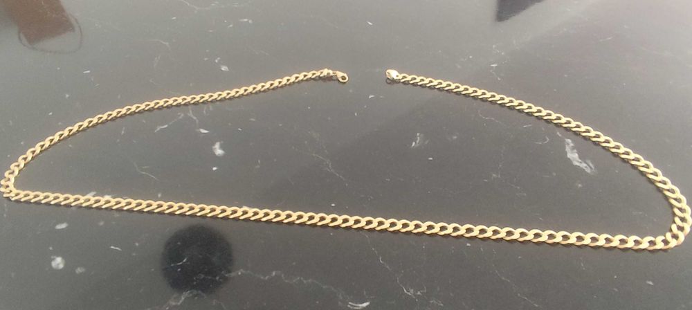 Łańcuch, łańcuszek ze zlota, złoto 585  14K pancerka