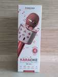 OKAZJA Mikrofon karaoke bezprzewodowy Aux USB Bluetooth MikroSD 3W