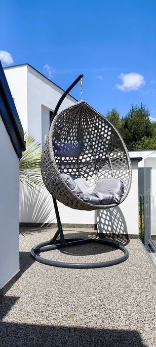 Kokon wiszący jakość premium piękny boho huśtawka do ogrodu