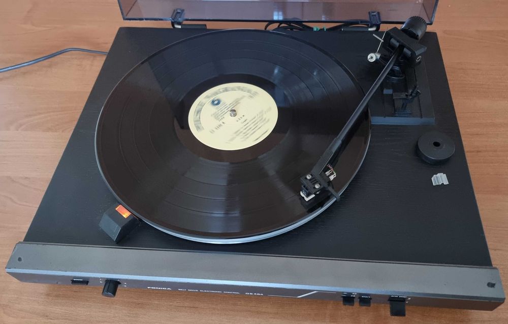 Unitra Fonica gramofon GS464 grafitowy oryginalna wkładka MF101