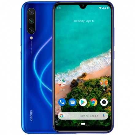 Xiaomi Mi A3 4/64GB Blue 2 SIM 6.08" AMOLED Snapdragon 665 4030 мАг