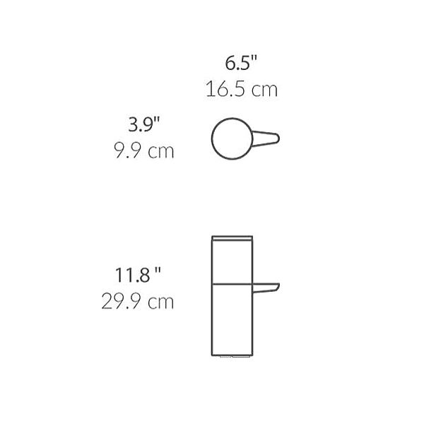Dozownik bezdotykowy na baterie 946 ml / simplehuman