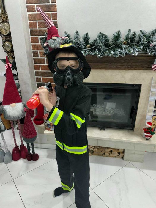 Пожежник костюм пожарник на 5-7 років новий рік