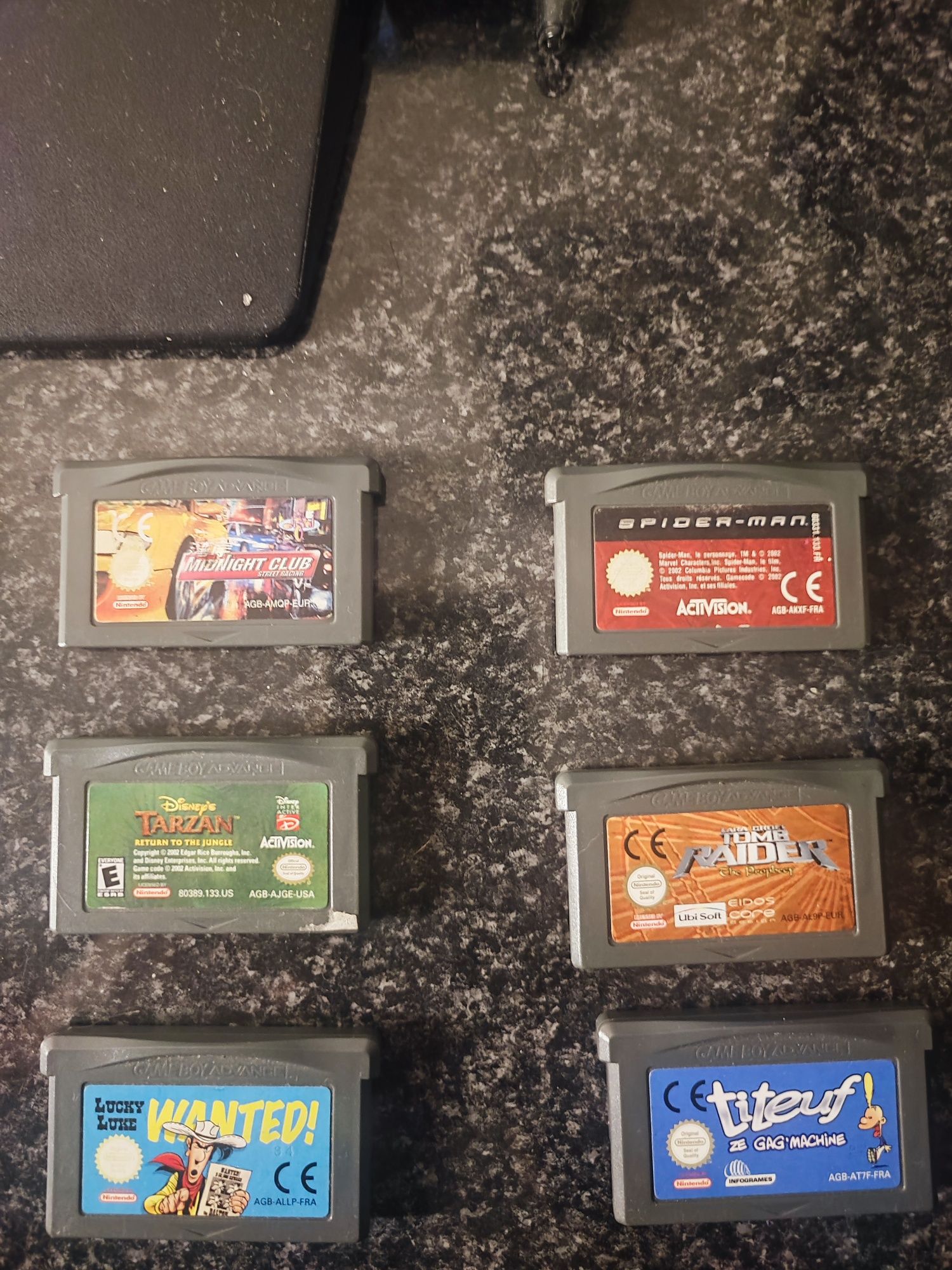Jogos game Boy advance