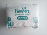 Nowe pieluszki Pampers Premium Care Pants 4 + otwarte Pampers Premium