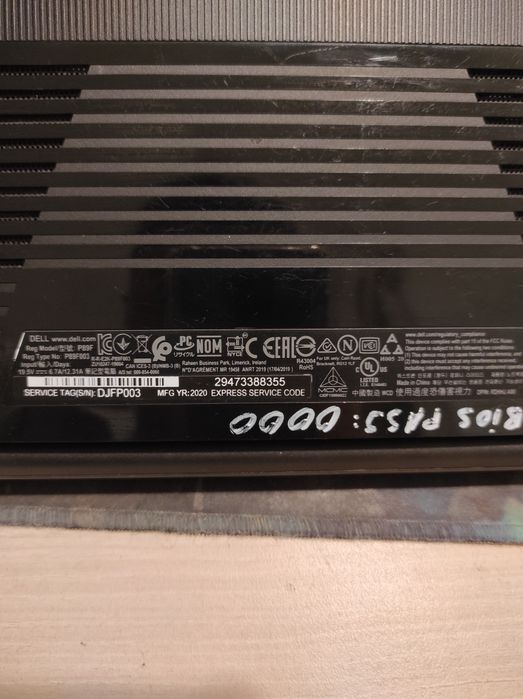 Ноутбук dell g5 i7  GTX 1660 TI 6Gb/32gb ram/1000 gb ssd