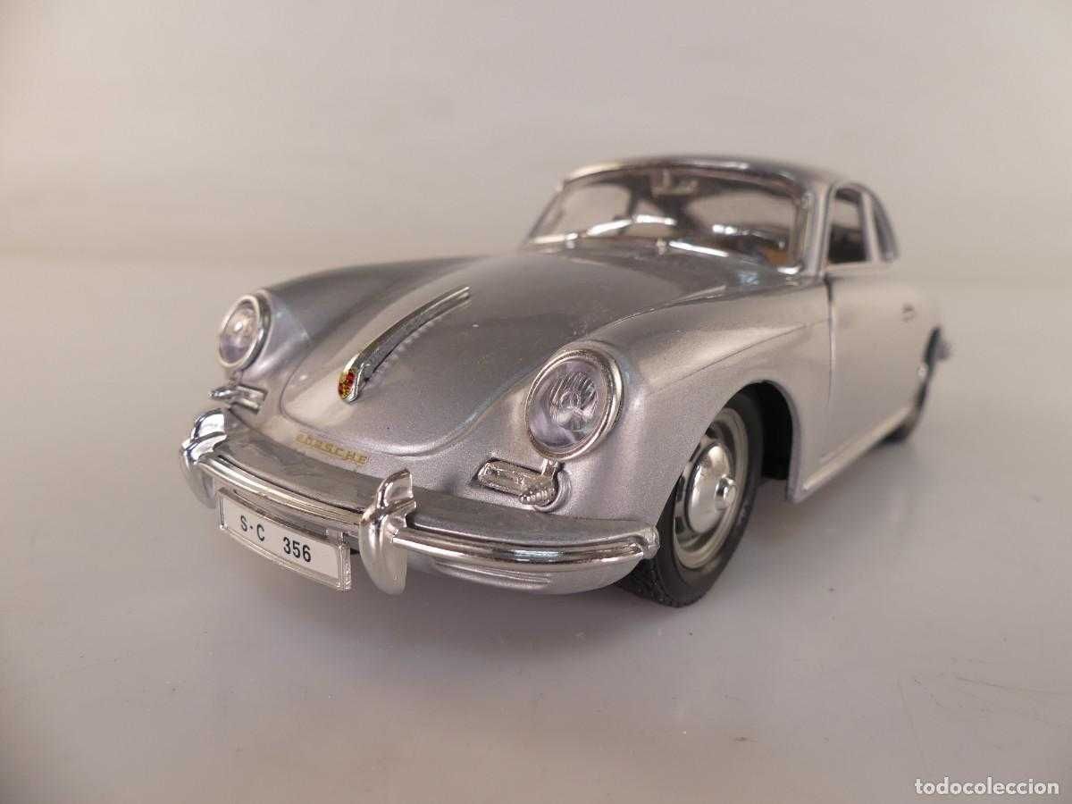 Porsche 356B 1961 Burago escala 1/24 Como Novo sem caixa
