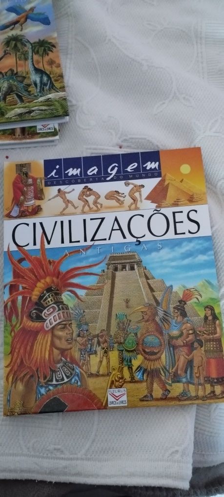 Vendo 10 livros didáticos com oferta de 6 puzzles