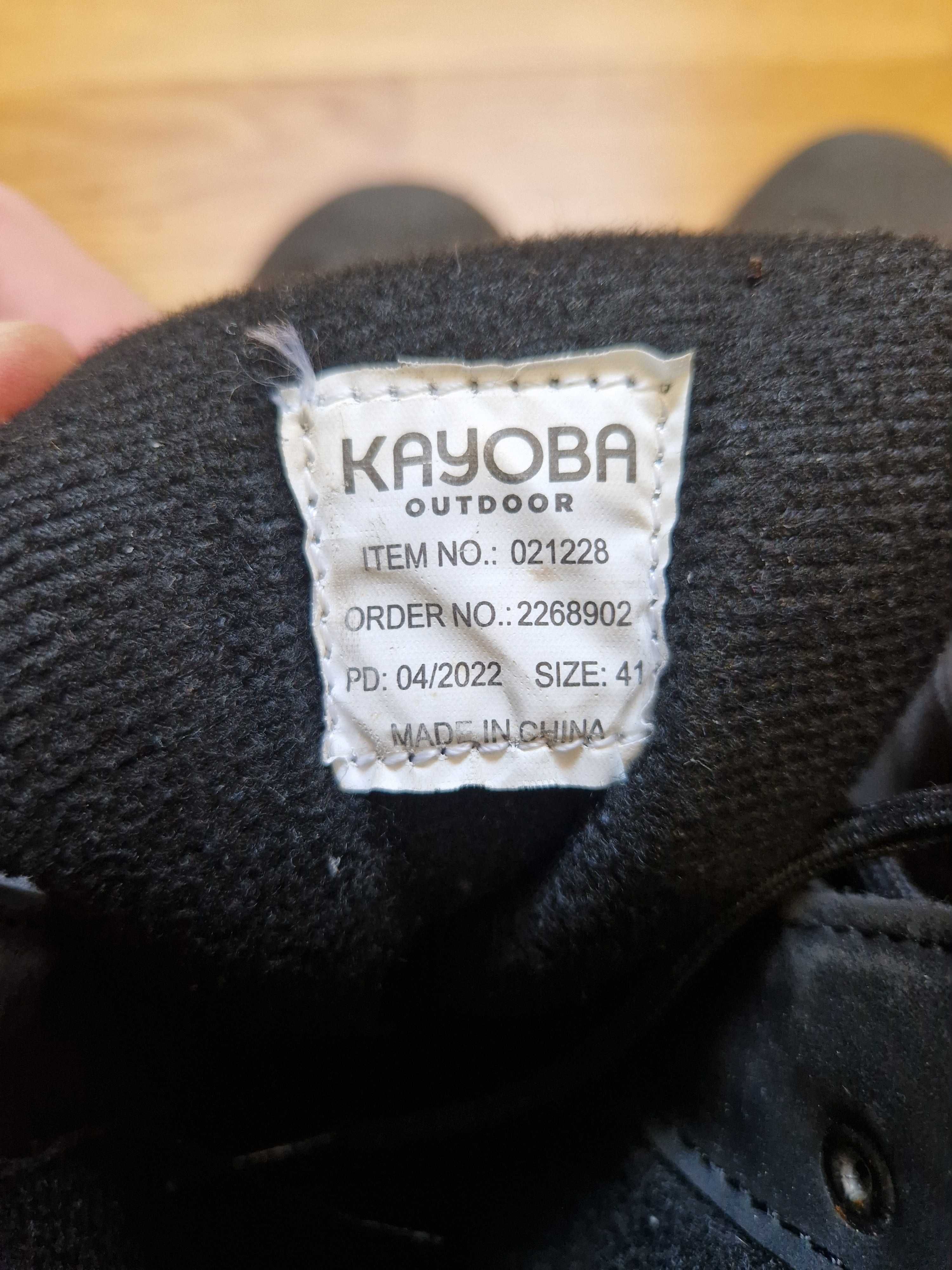 Kayoba Outdoor - buty zimowe wodoszczelne