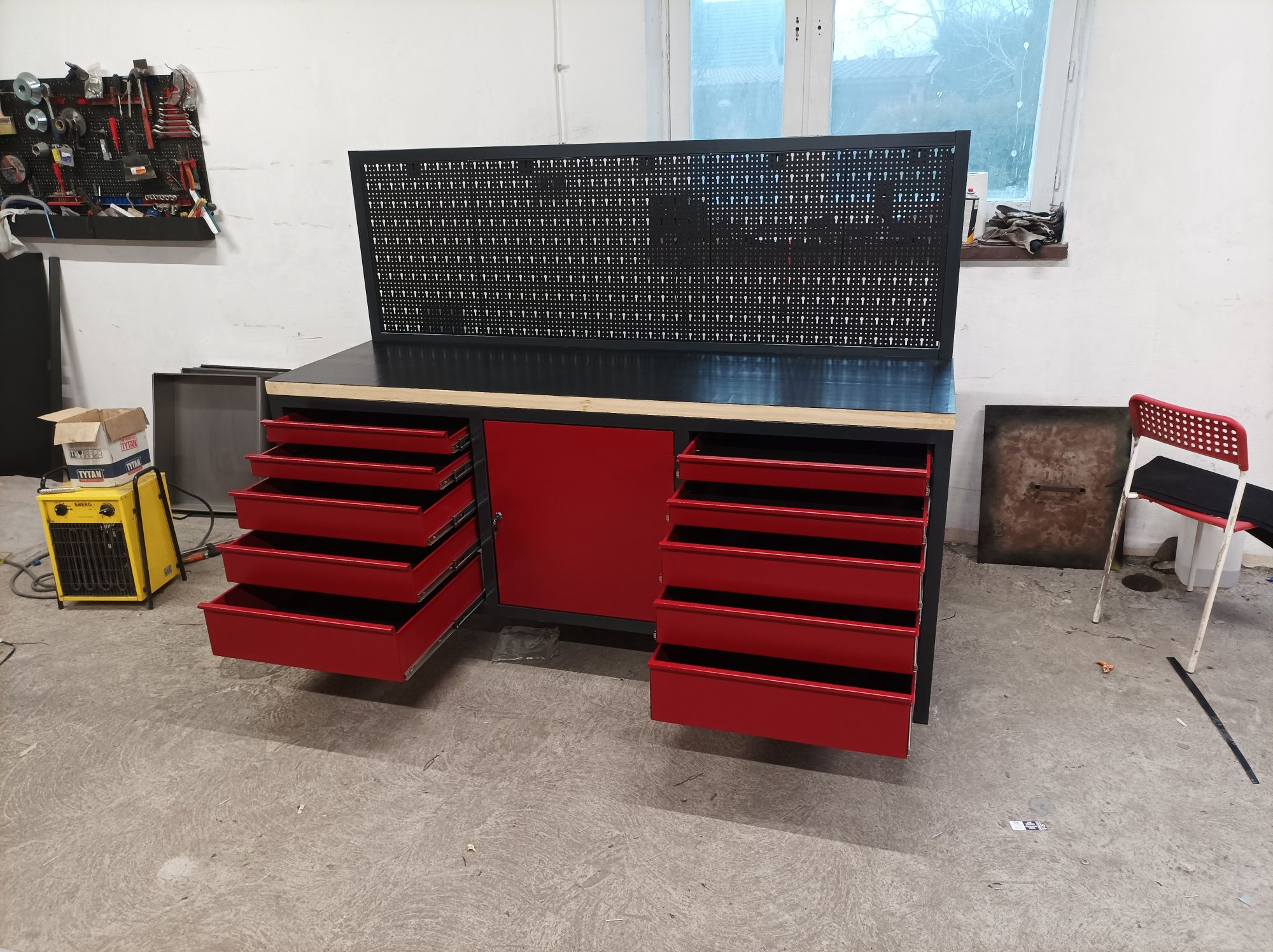 Stół 200x60 z szufladami
